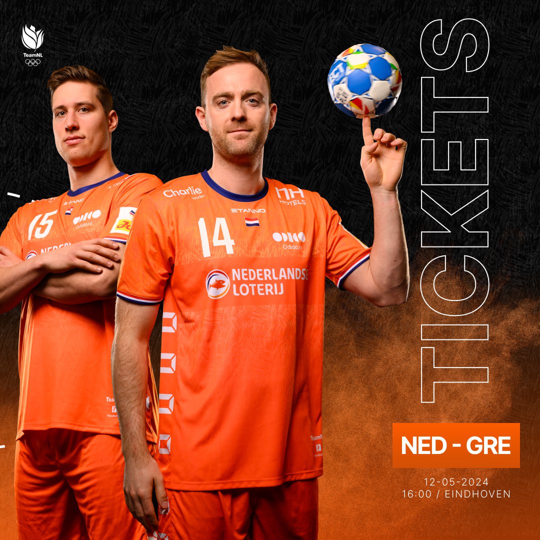 𝑩𝒖𝒚 𝒚𝒐𝒖𝒓 𝒕𝒊𝒄𝒌𝒆𝒕𝒔 𝒏𝒐𝒘! 🛒

🎟️ handbal.nl/tickets-teamnl…

#TeamNL #NederlandseLoterij #OdidoNederland #HandbalNL