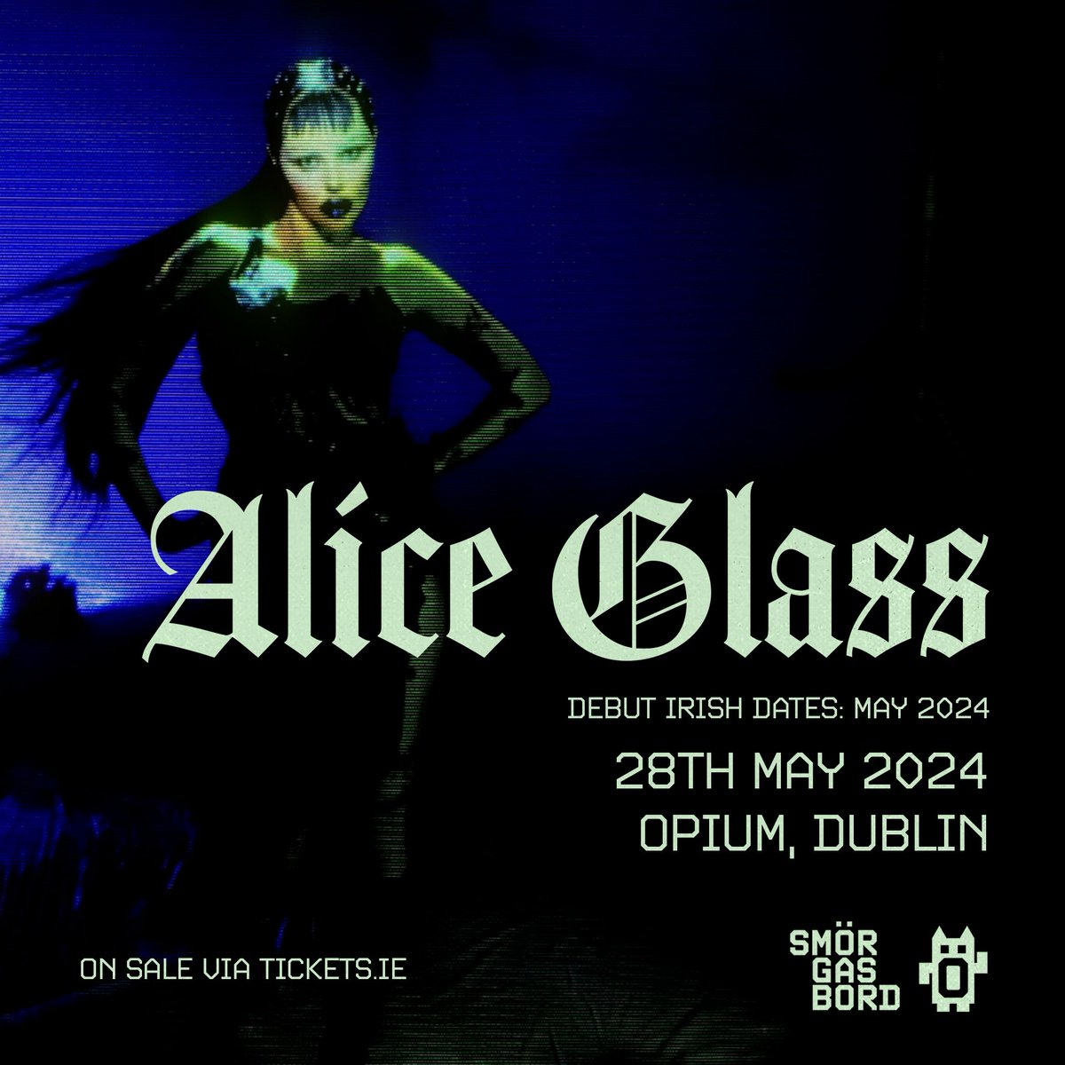 🚨 𝗝𝗨𝗦𝗧 𝗔𝗡𝗡𝗢𝗨𝗡𝗖𝗘𝗗 🚨 The fantastic Canadian Singer/Songwriter @ALICEGLASS will make her Irish debut at @OpiumLiveDublin on Wednesday the 28th May. Tickets on sale Friday at 10am⏰👉 bit.ly/AliceGlass-Opi…… #Smorgasbordevents