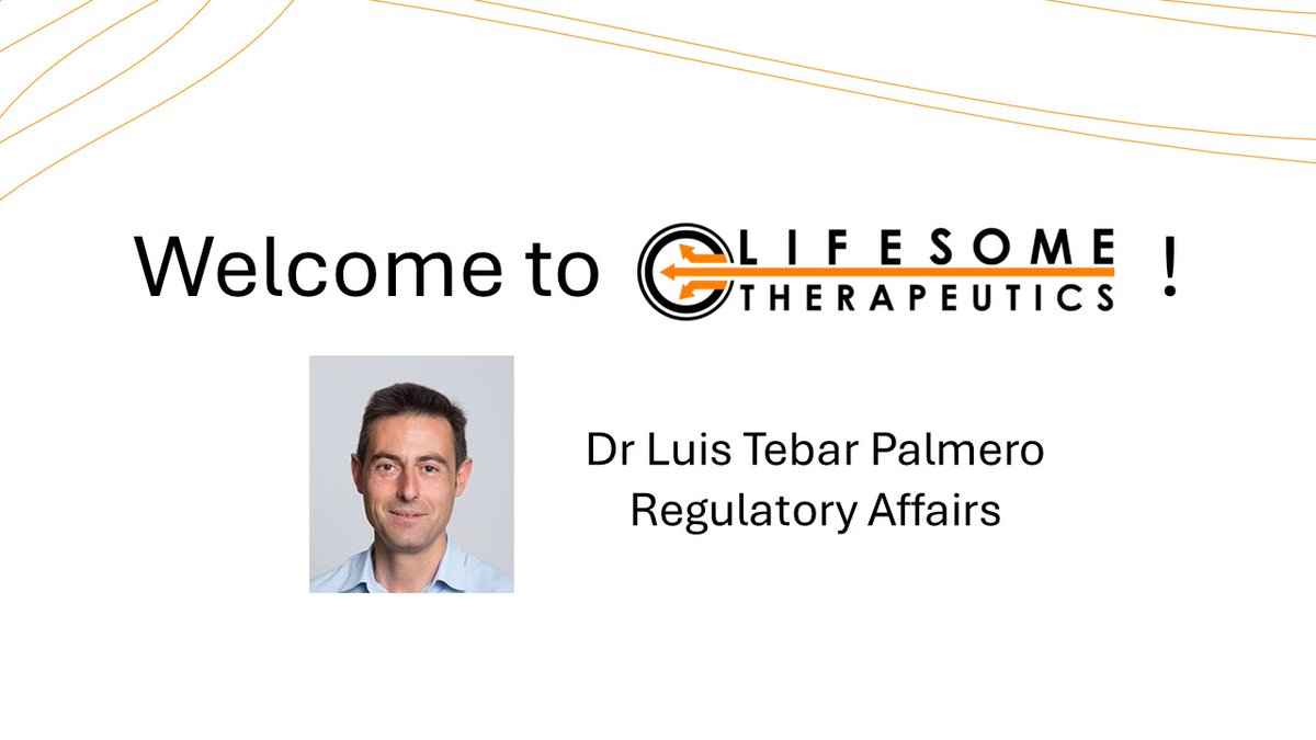 More great April news! We are happy to announce that Dr Luis Tebar has joined our team! Thanks for bringing your expertise in Regulatory Affairs to the company. We are excited to keep working to develop new #antibiotic and #antitumoral drugs together! 🧪🧫 #biotech #nanotech