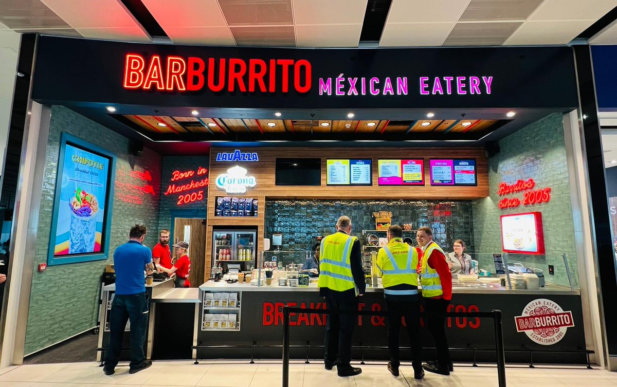 Happy #NationalBurritoDay! 🌯🙌 If you're travelling out of @manairport T2️⃣ today, don't forget to head to @barburtweeto to celebrate 🎉