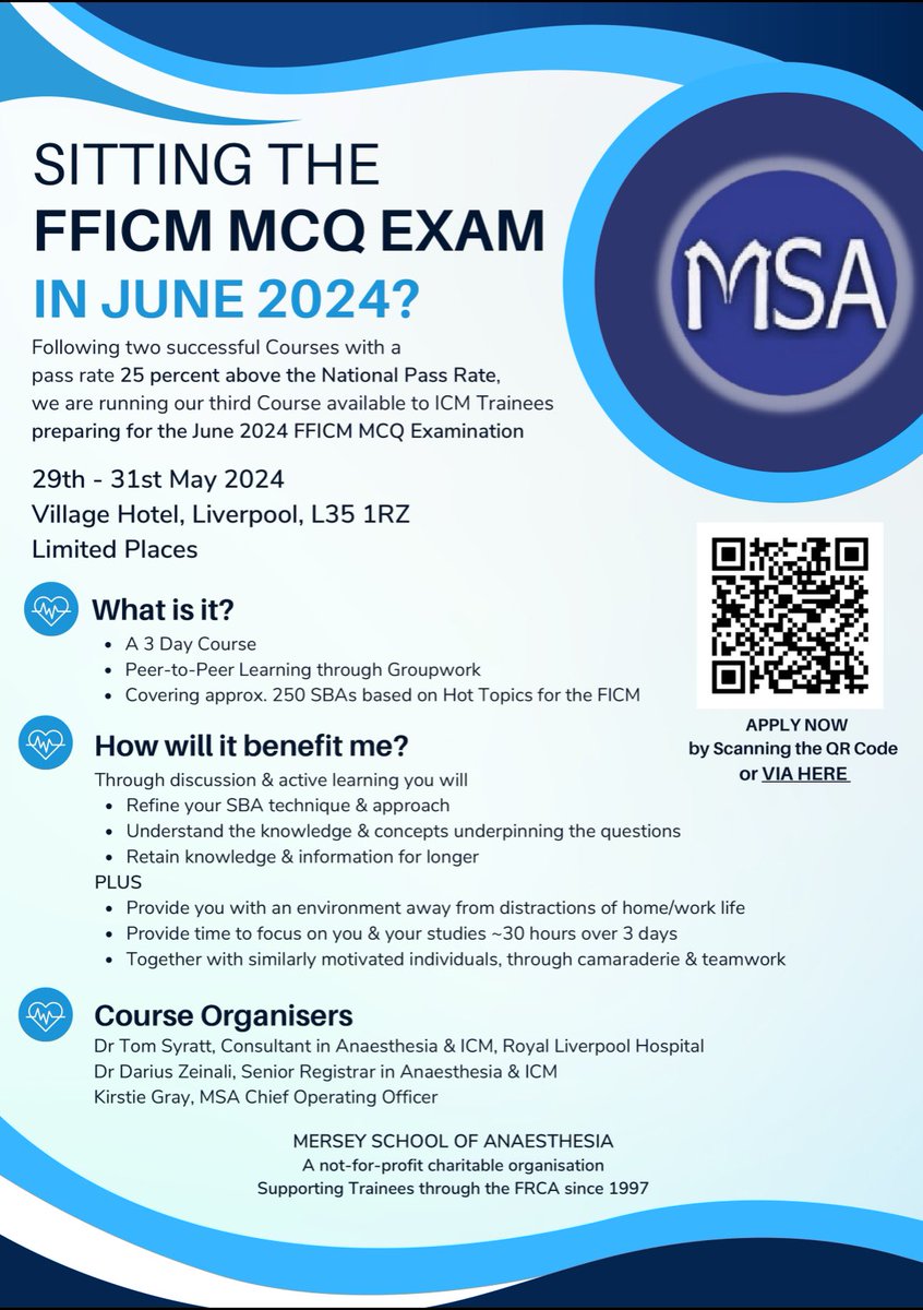 Mersey School of Anaesthesia tweet media