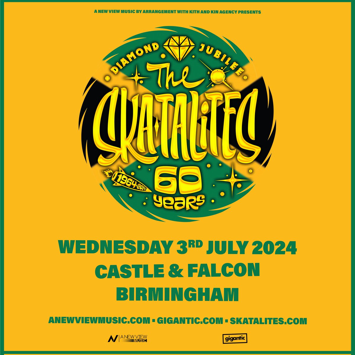 🚨 NEW SHOW!! Delighted to be welcoming legends @skatalites to The Castle this July as they celebrate their 60th anniversary! This will be a special evening in the company of this legendary act 🙌 ⏰ Tickets on sale tomorrow! 🎟️ On-sale reminder 👉 skiddle.com/e/38215144