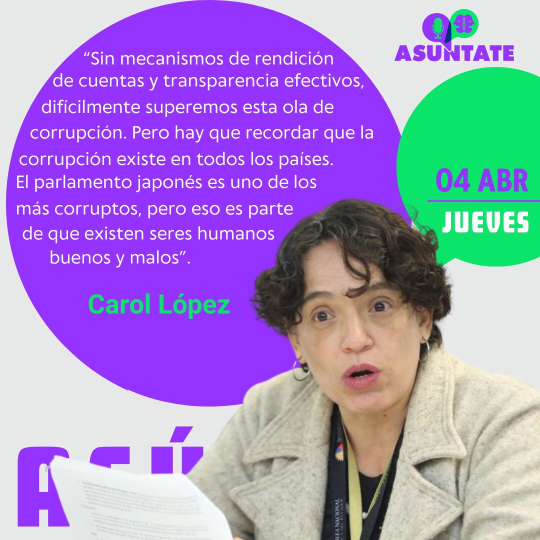 AsuntatePodcast's tweet photo. ‼️ Nuevo episodio junto a Carol López, docente e investigadora social en temas de seguridad y defensa. Conversamos sobre el impacto que tienen los índices de inseguridad en la región en el desarrollo de nuestras sociedades. Únete a este nuevo episodio 👇🏽
https://t.co/tiY50eDHrD https://t.co/D94AqHEDK8