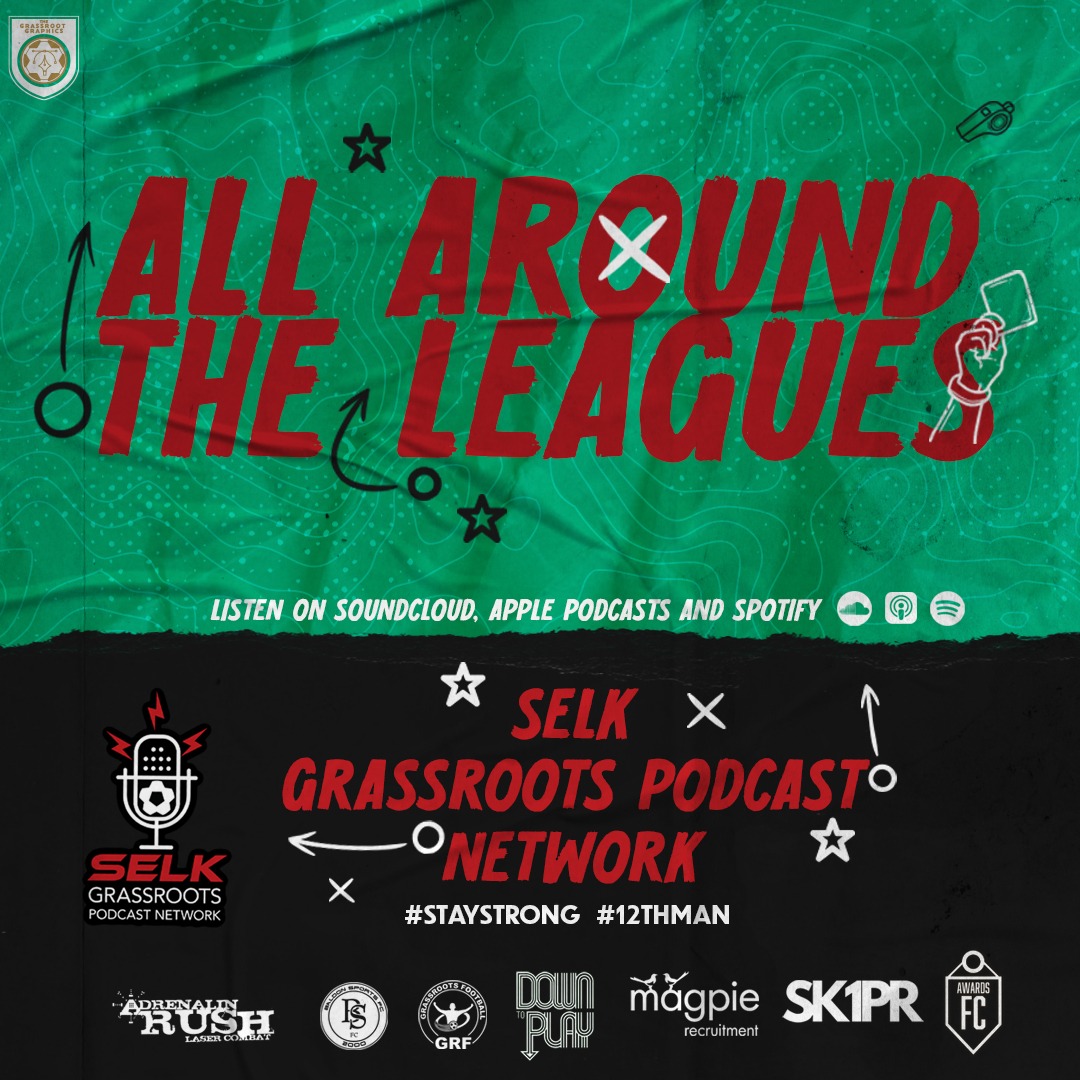 All Around the Leagues - Episode 30 Hosts: @ADellanzo1 Andrew G, @paulstingray @7superstar & Dave M Leagues: @BarnetLeague @KCFL1516 @MetSundayLeague @SouthernVets @WSFL55 #STAYSTRONG #12THMAN