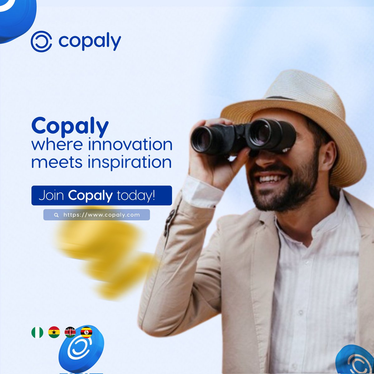 mycopaly's tweet photo. Bring in your funds, your ideas, your worries, your feedbacks to us. We are here because of you therefore when you speak we listen, and we you need, we assist. Above all, we are for innovations and customer satisfaction.
Download Copaly from Google play store.
#copaly #crypto https://t.co/u38eBK5yt7