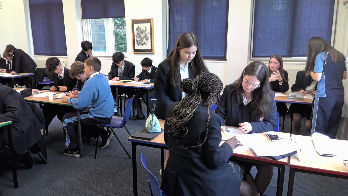 During the final week of the Lent Term the Inter House Maths Challenge took place. House teams of three from Year 9-11 took part and well done to Alan R of School House who won the individual round, Barrett who won the Team Round, and to Fen who won the Relay Round.