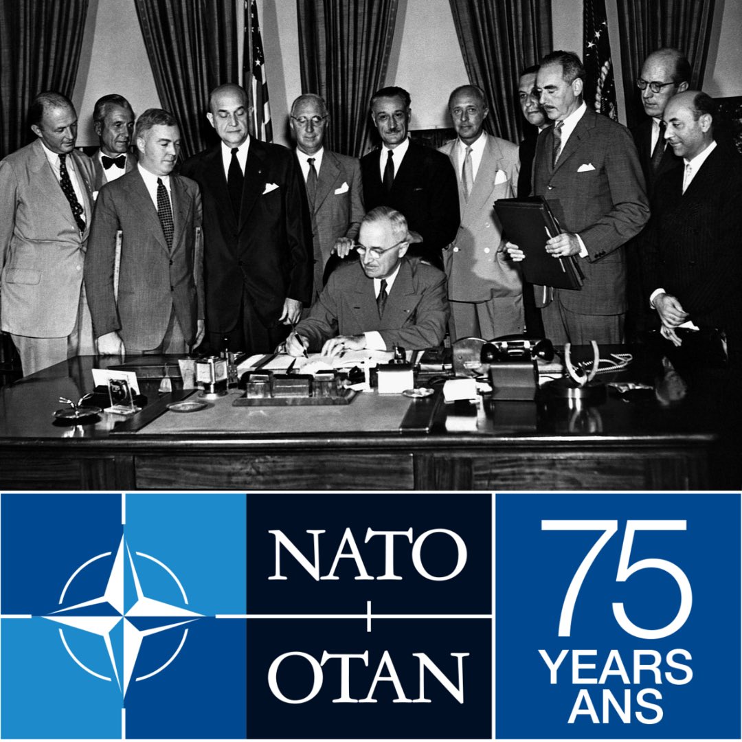 NATO turns 75 today 🎂 With 32 members, NATO is the biggest, strongest and most successful Alliance in history. It preserves peace, fosters prosperity and above all - it keeps one billion people safe. Slovakia is immensly proud to be a part of this story for the past 20 years.