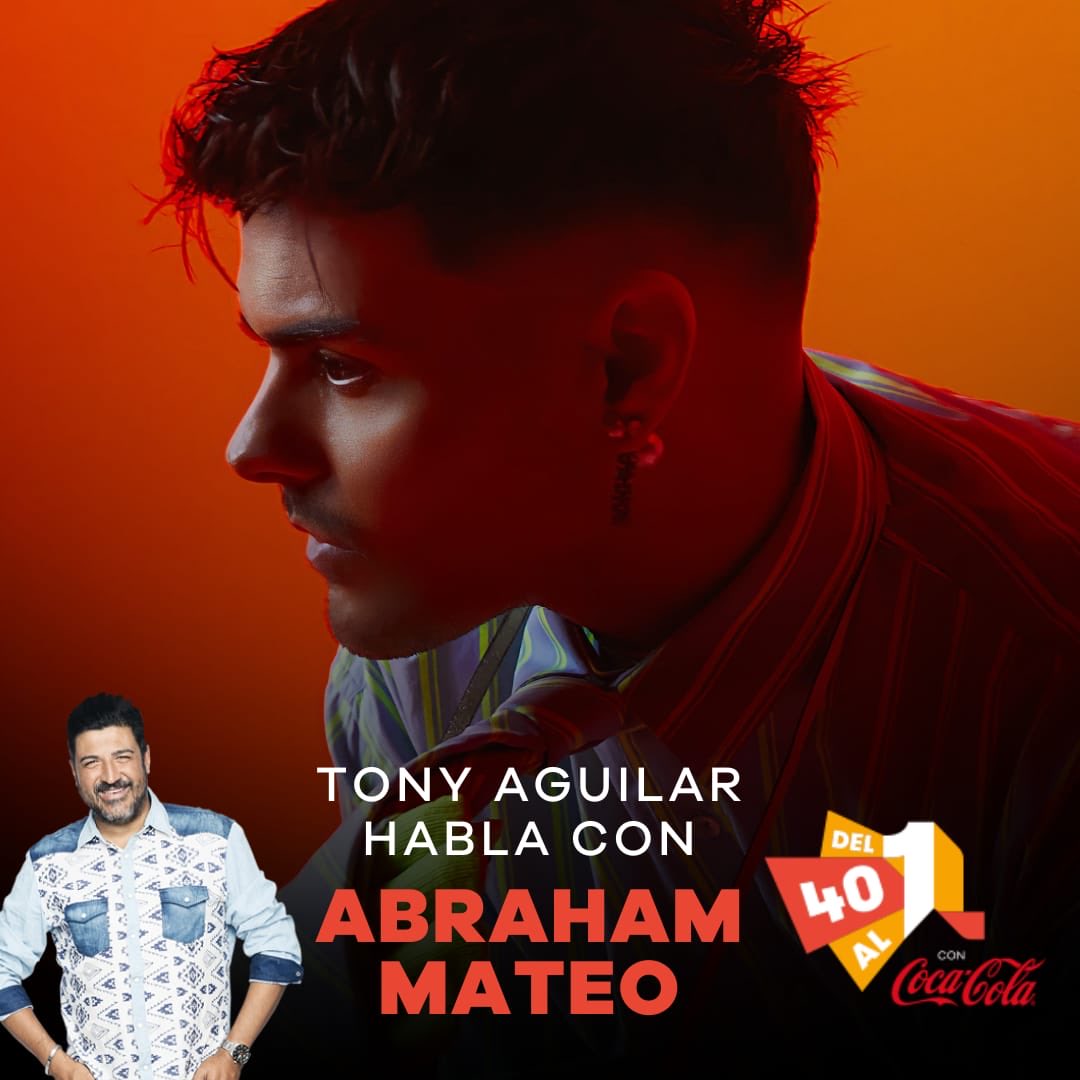 Nuestro primer invitado del mes de abril en ⁦@Del40al1_es⁩ será mi querido ⁦@AbrahamMateo⁩ que nos hablará de su nueva música, próximos proyectos, cómo se prepara para #Los40PrimaveraPop y por supuesto dará su VOTO VIP. #Del40al1CocaCola