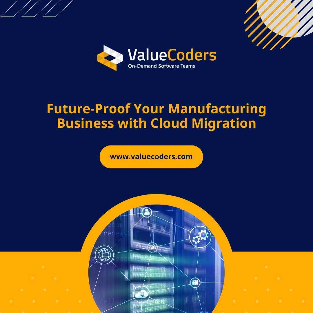 🌟 Cut IT costs by 30-50% with cloud migration for manufacturing enterprises! 💰 Streamline operations, boost scalability, and enhance security. valuecoders.com/application-mo… #CloudMigration #ManufacturingTech #DigitalTransformation