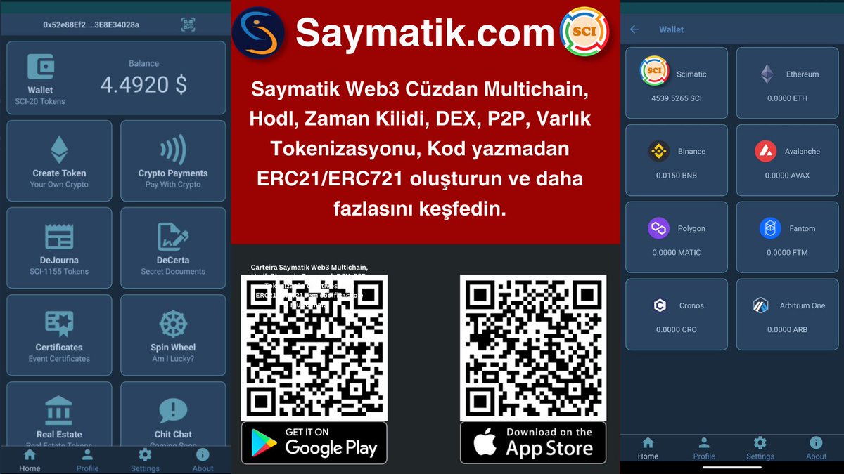 Say goodbye to payment woes in e-commerce. Shop securely with decentralized payment options on Saymatik Web3.0 Wallet. 🛒 #CryptoShopping #SecurePayments #CryptoTokens #crypto