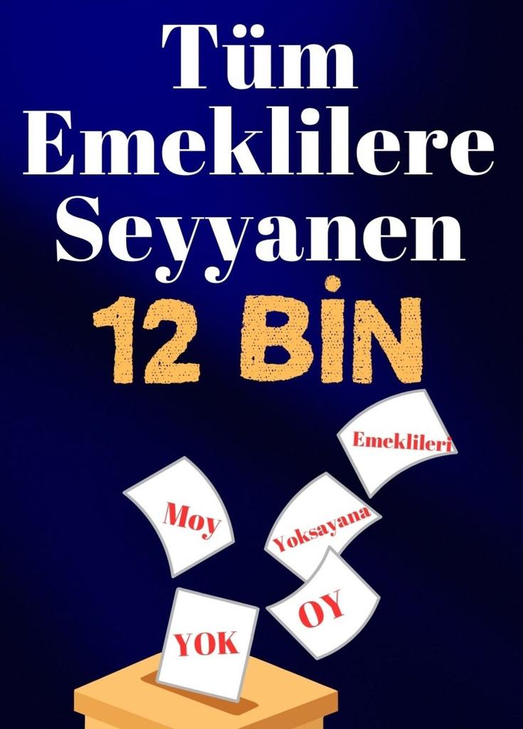 Seçim bitti.

Yüksek enflasyon karşısında iğneden ipliğe her şeye zamlar bitmiyor.

Alım gücü yok edilen, sefalet hayata mahkum edilen Emekli,
İnsanca Yaşam Hakkının iadesini bekliyor.

#Emekli12BinSeyyanendeKararlı
#EYTli5000KısmiPesEtmiyor

@RTErdogan @isikhanvedat