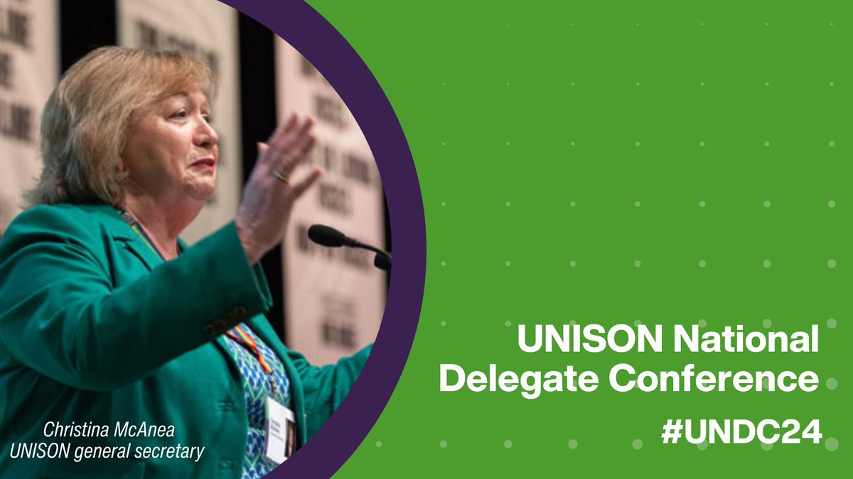 National delegate conference: What's being debated?

In order to do our bit to help save the planet, UNISON is not producing a paper version of the preliminary agenda for national delegate conference this year. 

You can read it online now. #undc24
buff.ly/4aaR7vf