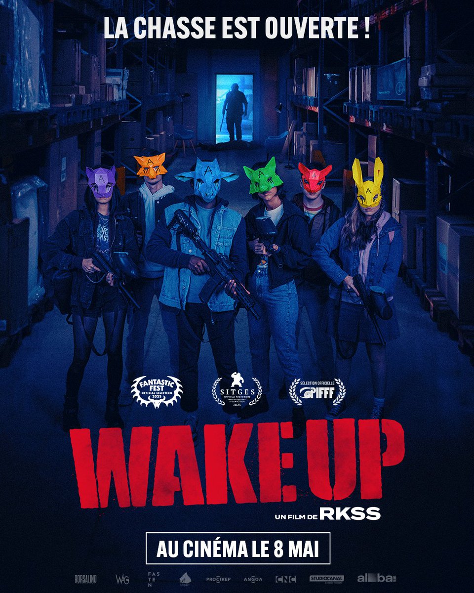 La chasse est ouverte !
Découvrez l'affiche du film WAKE UP au cinéma le 8 mai.
#WakeUp #Film #cinema #horreur #slasher