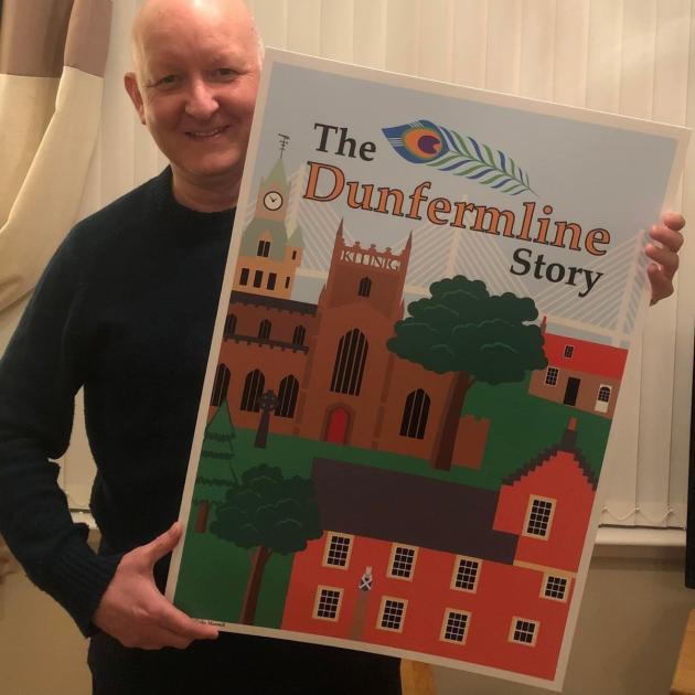 A Dunfermline-based comic book writer is preparing for the publication of his new book in May. dlvr.it/T534f3 🔗 Link below