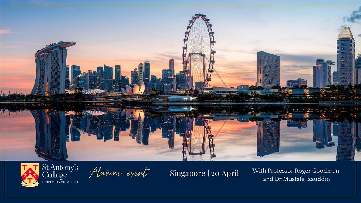 Booking is now open for our alumni reunion event in Singapore! Click the link to book before April 10: shorturl.at/luzW2. 📅 20 April at 6 pm 📍 NUSS Suntec Guild House