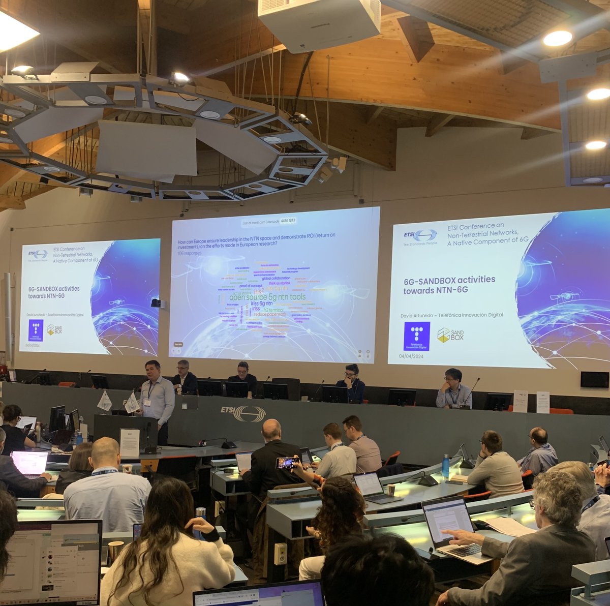 OpenCAPIF (@opencapif) on Twitter photo David Artuñedo, <a href="/Telefonica/">Telefónica</a> presents how #OpenCAPIF is being leveraged in <a href="/6GSANDBOX/">6G-SANDBOX</a>'s activities towards #NonTerrestrialNetworks to a full room gathered in #SophiaAntipolis for the #ETSI #NTN Conference
etsi.org/events/2306-et…
#OpenSource #3GPP #CAPIF #5G #6G #etsiNTNevent David Artuñedo, <a href="/Telefonica/">Telefónica</a> presents how #OpenCAPIF is being leveraged in <a href="/6GSANDBOX/">6G-SANDBOX</a>'s activities towards #NonTerrestrialNetworks to a full room gathered in #SophiaAntipolis for the #ETSI #NTN Conference
etsi.org/events/2306-et…
#OpenSource #3GPP #CAPIF #5G #6G #etsiNTNevent