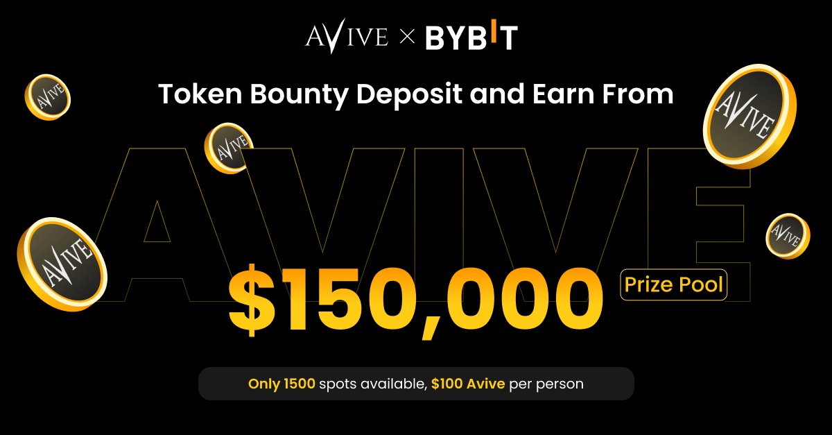 🎉 Attention winners of the Avive X Bybit Token Bounty! ✅ $100 #Avive rewards have been successfully deposited into the wallets of the first 100 lucky participants—congratulations! 🚀 🕵️‍♂️ The Bybit team is meticulously reviewing more potential winners. Eager for your chance?…