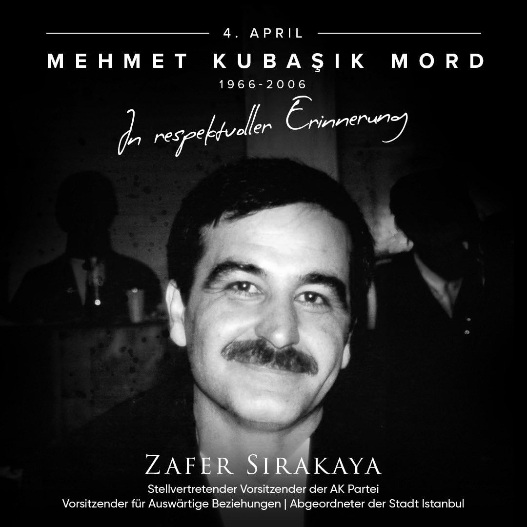 Wir erinnern an #MehmetKubaşık. Am 4.4.2006 in seinem Dortmunder Kiosk vom #NSU ermordet. Bis zur Selbstenttarnung der Terrorzelle ausschließlich(!) Ermittlungen im näheren Umfeld des Opfers! #Rassismistötet #Niewiederistjetzt