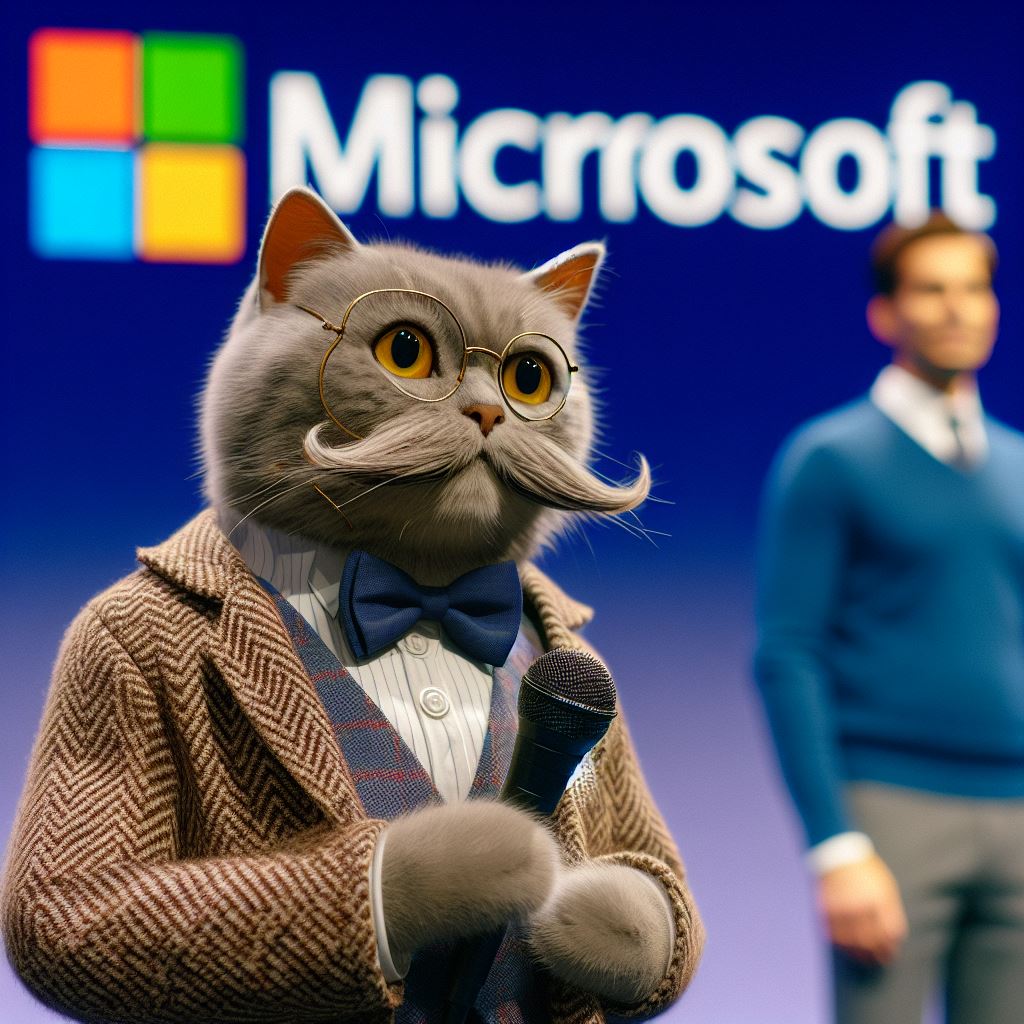 You may be too young to remember, #Decatter, but on this day in 1975 #ChairmanMeow was founder-in-chief of a little software startup called Microsoft.

Sadly history has a funny way of being rewritten &amp; the nerdy little guy who made the tea ended up taking the credit!

#decats