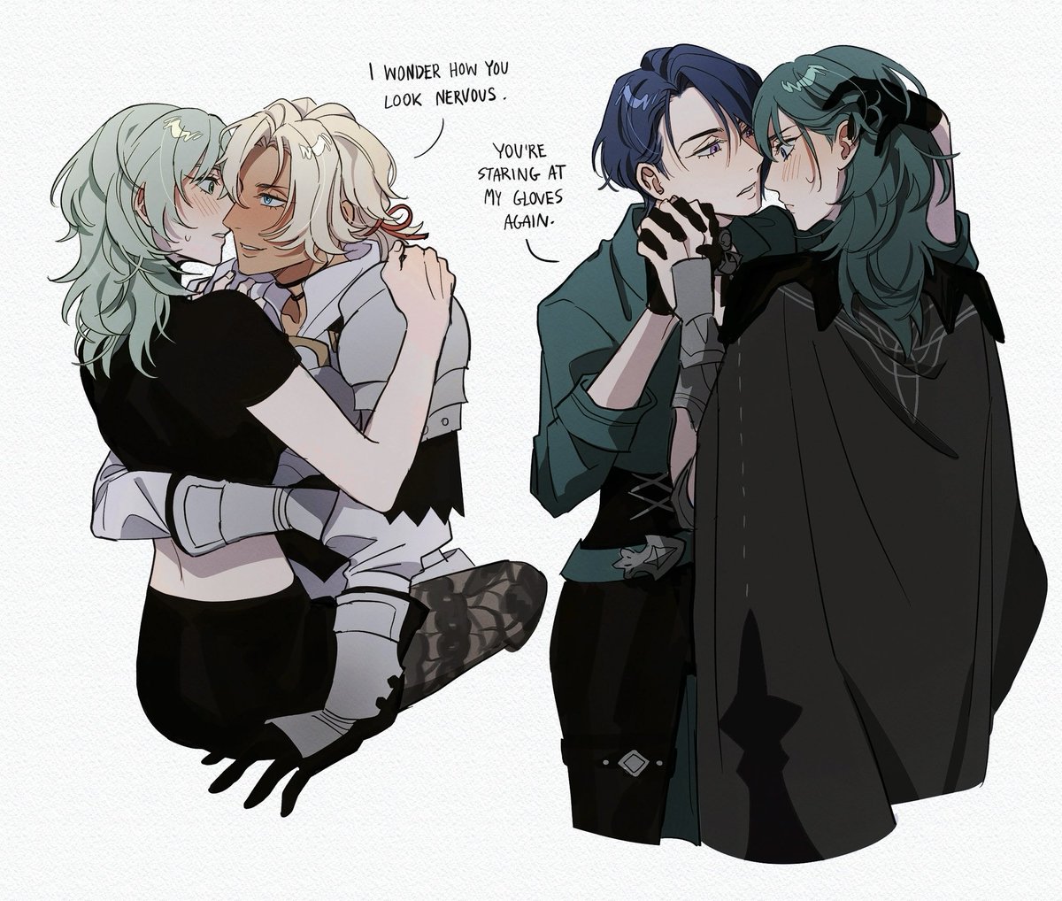 still can’t believe these 2 aren’t romanceable as fbyleth 😭😭