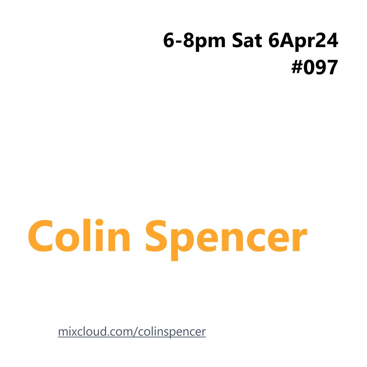 ColinsCuts's tweet photo. #EXCLUSIVE
3 #Jalkanen instrumentals
Worldwide firstplay unveilings
during #ThreeOriginalsByEach
on #ColinSpencer Programme #097
🔊https://t.co/BhC91oXZ1S🎧
Saturday 6 April 2024
6-8pm (#UK times)
#DiscoverAndRemember @montagecollect1
Catch-up #096
▶️https://t.co/xOzziYwbGp https://t.co/GoN2Dcqoky