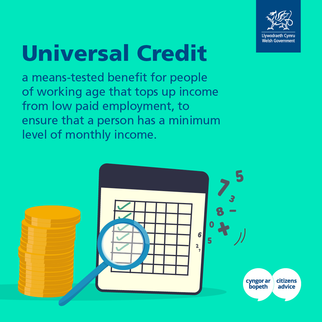 You may have thought that Universal Credit wasn’t for you, but have you checked? Find out what support is available to you: gov.wales/heretohelp or call the free Advicelink Cymru helpline on 0808 250 5700. #HereToHelp