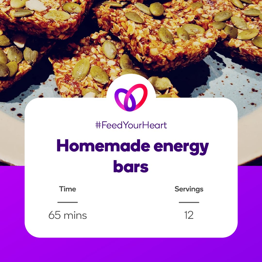Just 15 days left until the #LondonMarathon! Proper fuelling is key for peak performance, so we're sharing our homemade recipeenergy bars to help you achieve your personal best. Get the #recipe 👉heartresearch.org.uk/homemade-energ…