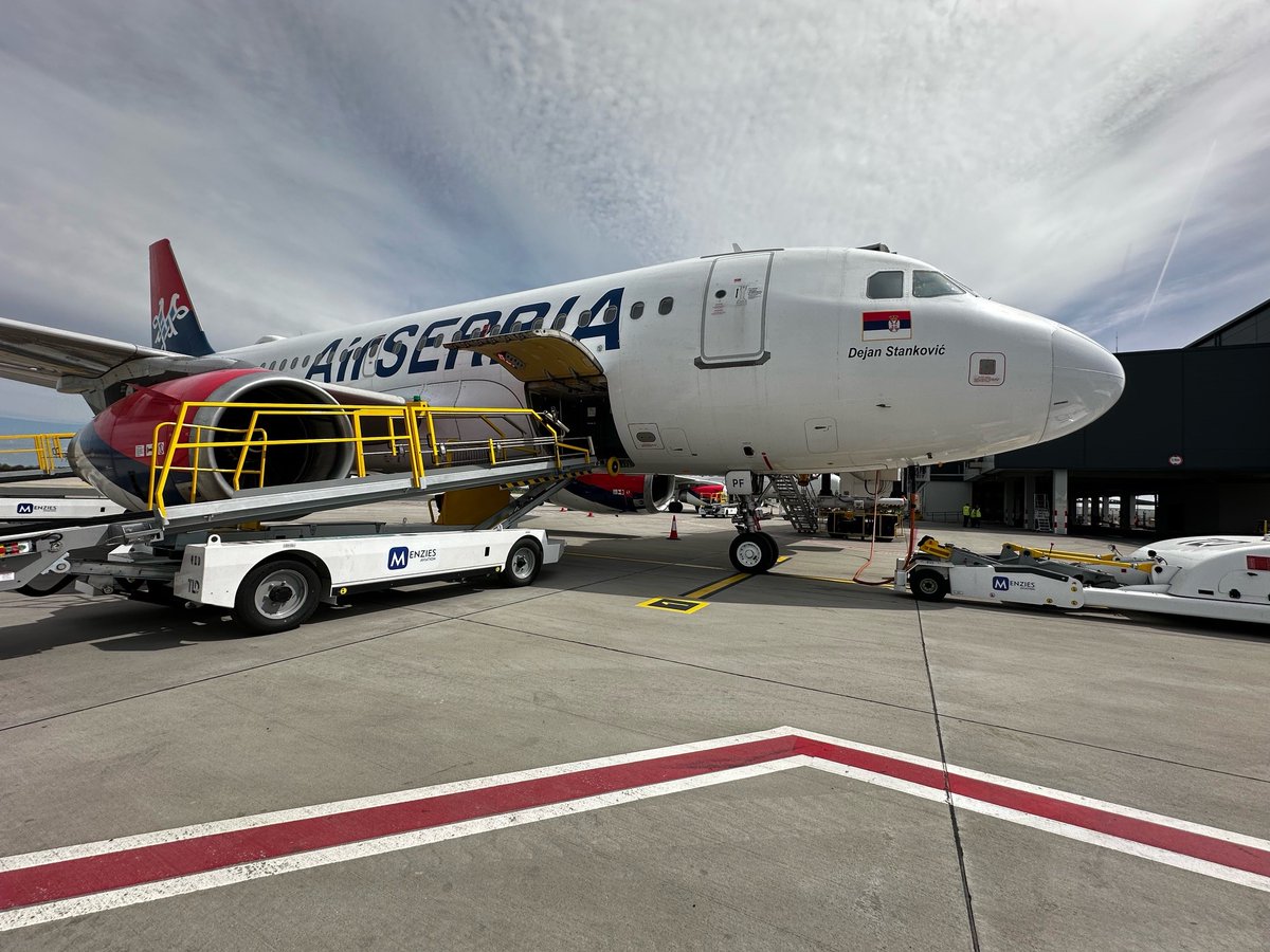 ERA member @airserbia is going electric for its ground handling! This week saw the airline completing the first all-electric turnaround at Belgrade Airport, a positive step towards reducing its carbon footprint