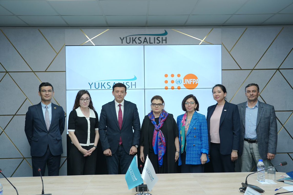 Thank you, @Bbobur- Chairperson of @YuksalishUZB for the productive meeting today. Excited 2 explore partnership options for advancement of youth &women's empowerment for prosperity & yuksalish of 🇺🇿.@GovUz @AmbLapasov @un_uzbekistan @OSenati