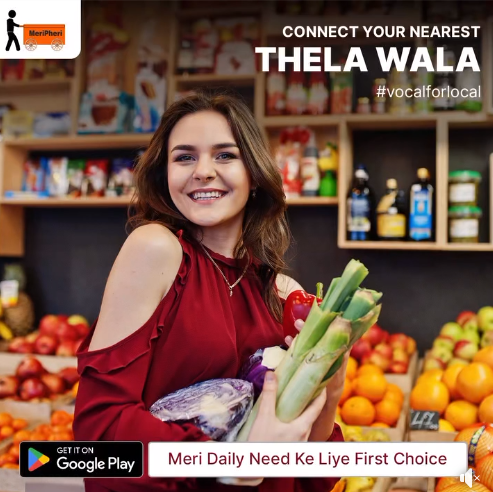 'Introducing the perfect match for your daily needs! 📷 Connect with your local theliwala and embrace the convenience of MeriPheri. From fresh produce to household essentials, they've got you covered! 📷
Download The MeriPheri App Now
#LocalShopping #MeriPheri #DailyNeeds #Suppor