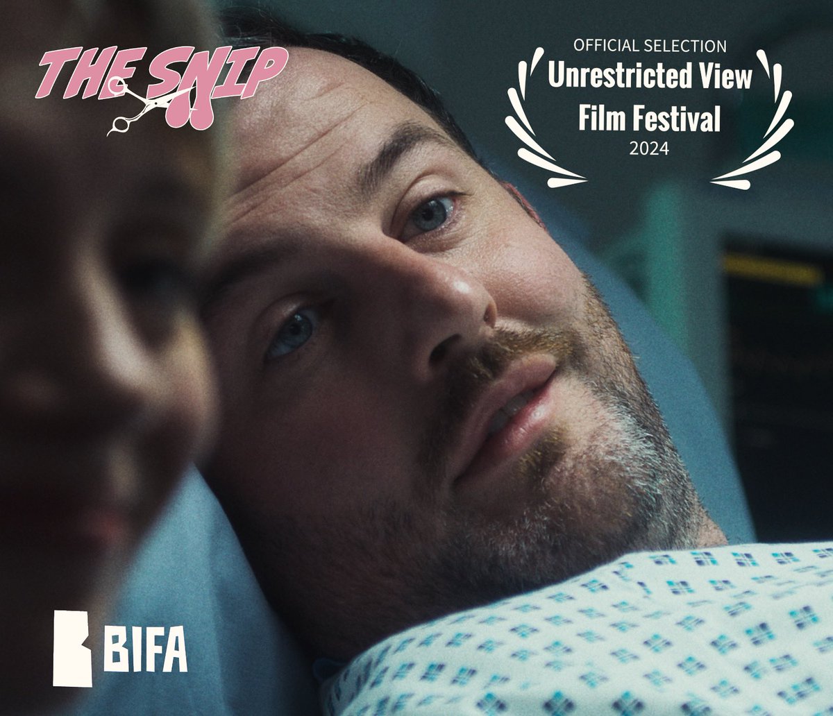 The Snip is an Official Selection at @BIFA_film qualifying @UViewFF. Excited for another London screening. Thanks to the fest and thanks to the amazing cast and crew.