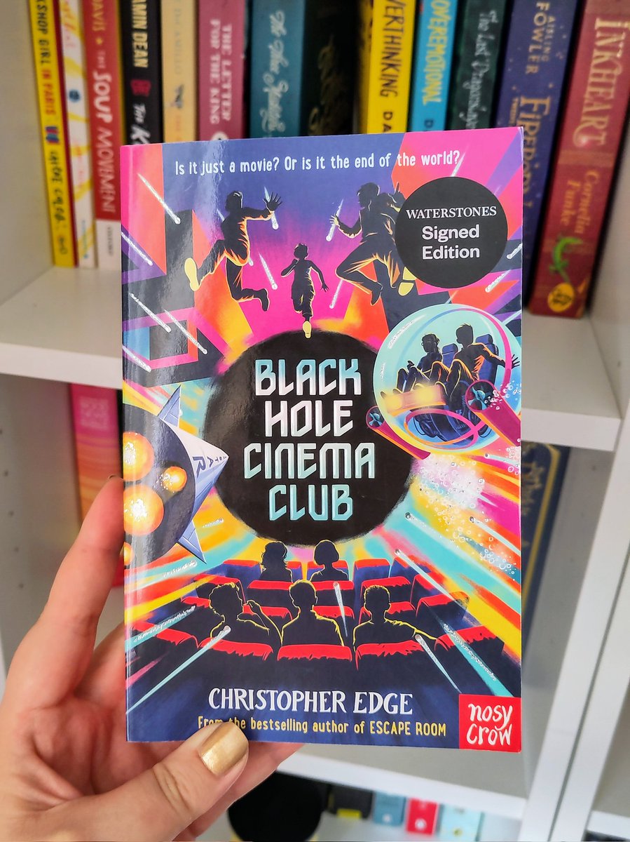 Love @edgechristopher 💛 Love cinema 💛 Love middle-grade adventure 💛 picked this up in a heartbeat! 🍿🎥 @NosyCrow