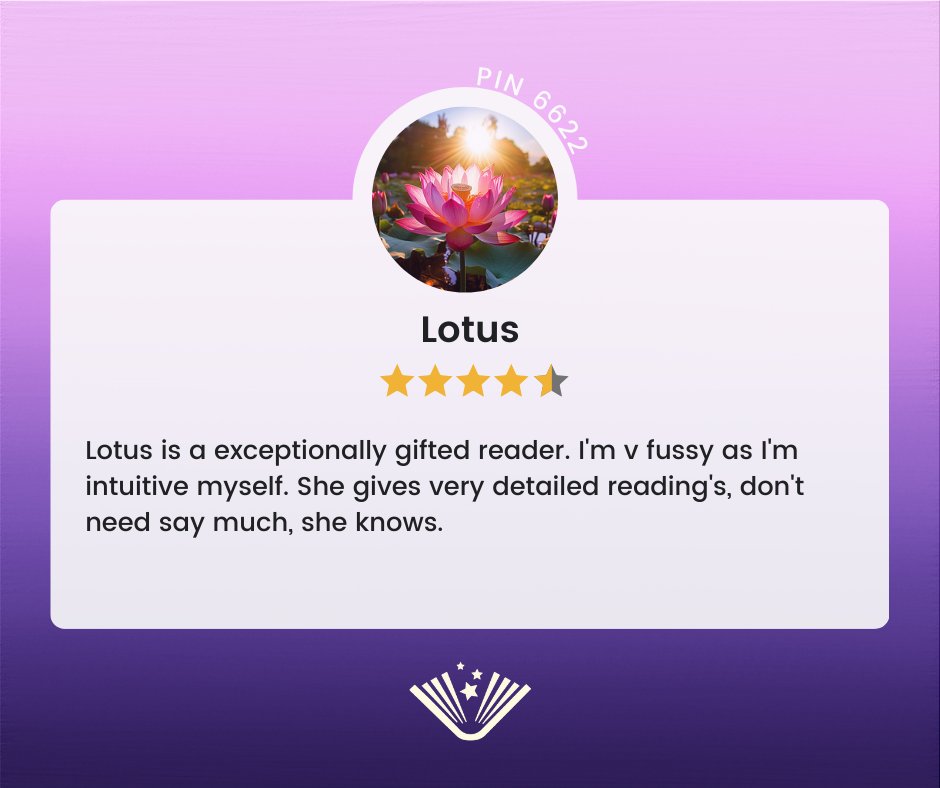 We believe that everyone has the ability to tap into their intuition. See how Lotus helped this client do just that 🌈 #psychic #psychicreading #psychicreader #review