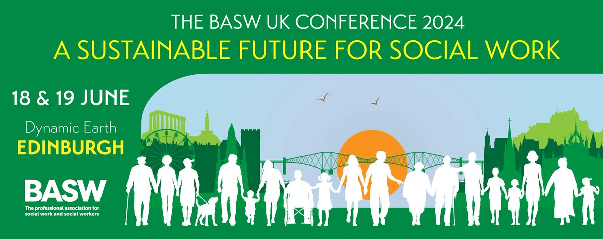 Spaces are filling up fast for our annual UK Social Work Conference in June! 💨 With 40 CPD sessions, an exciting line-up of speakers & forums for networking & discussion, it promises to be an invigorating event! 🙌 Will you be joining us? Book now ⬇️ new.basw.co.uk/about-basw/soc…