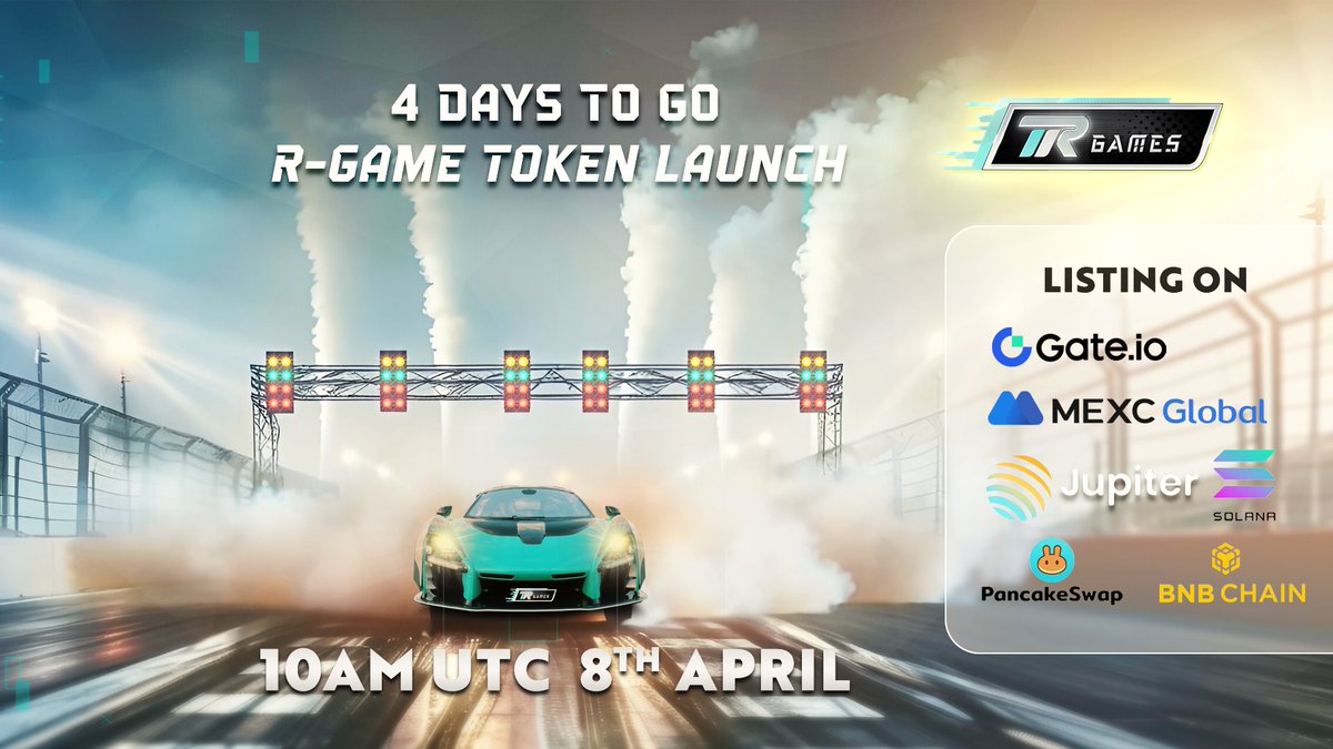 R_GamesOfficial's tweet photo. Ticking away the moments until $RGAME TOKEN LAUNCH!! 🧭🧭🧭

𝟰 𝗗𝗔𝗬𝗦 𝗟𝗘𝗙𝗧‼️

Would you tell us your countdown plans in the comments? ⬇️⬇️⬇️

Let's Go! 🔴🟡🟢

#TokenLaunch #Trading #Launching #RGAMES #CountdownVibes

@MEXC_Official @gate_io @PancakeSwap @JupiterExchange @BNBCHAIN @solana