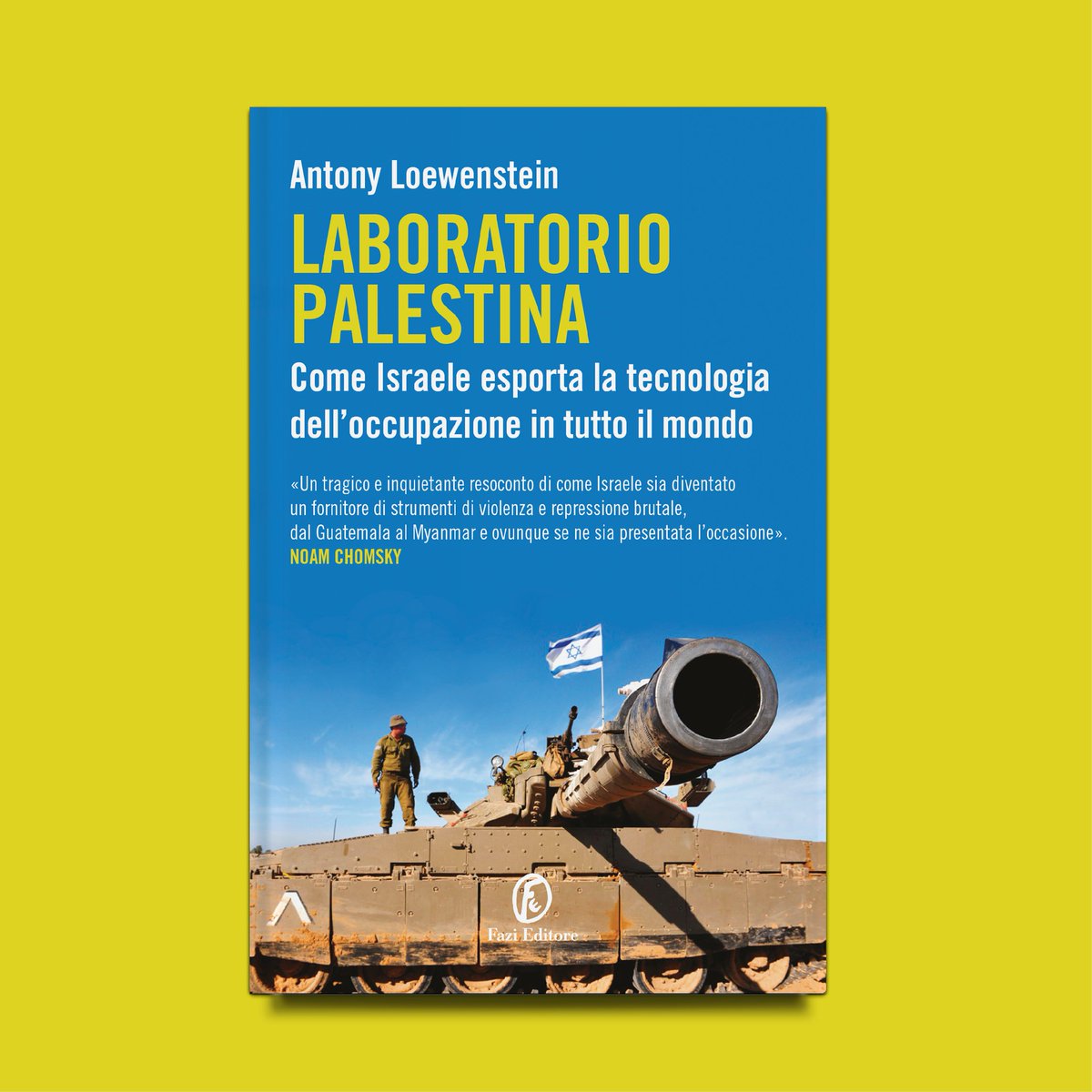 «Non sorprende che alcuni regimi autoritari vogliano imitare la repressione messa in atto da Israele, usando le tecnologie israeliane per opprimere le popolazioni indesiderate o recalcitranti». «Laboratorio Palestina», Antony Loewenstein fazieditore.it/catalogo-libri…