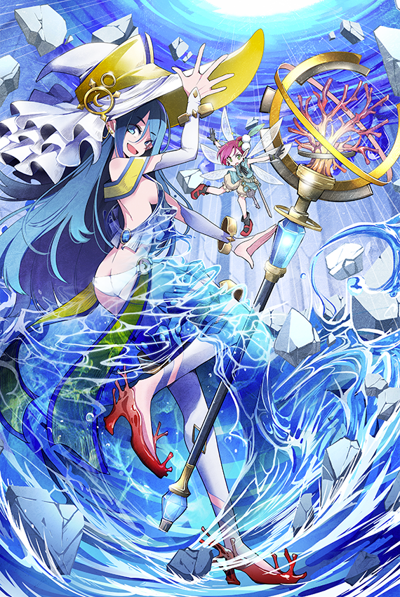 ヘリシティー(CV：#井口裕香 / 絵：TNSK)」が登場する『クロニクルの