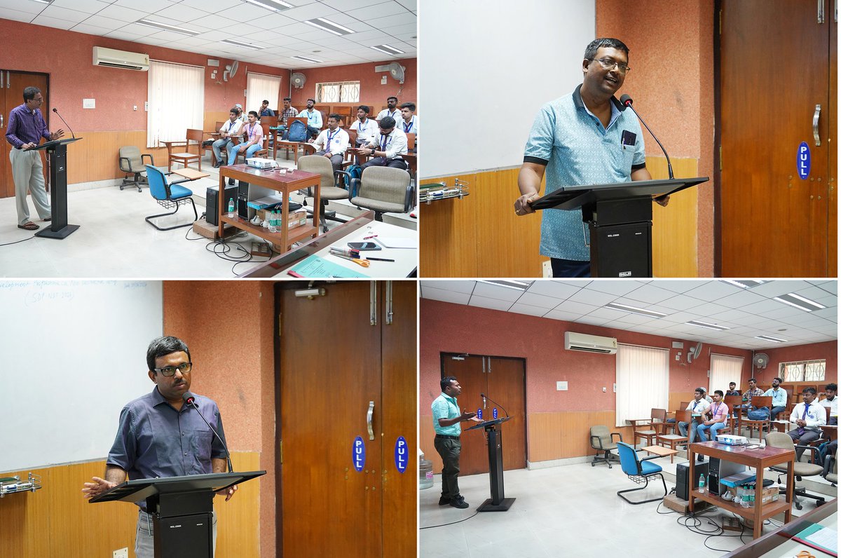 CSIR_CMERI's tweet photo. CSIR-CMERI is organizing #Skill Development  programme on “Non-destructive Testing (NDT) for Industrial Applications” from 1st-5th April, 2024. 16 nos of engineering students have participated in this course. https://t.co/oQTWc7ncf6