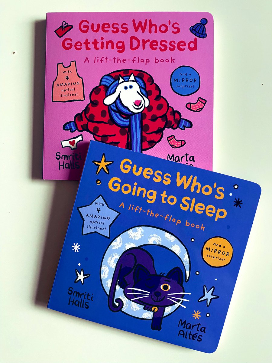 Happy book birthday to the GUESS WHO flap book series by genius @martaltes and ME!! 💗💙 I love these cheeky lift-the-flap board books where NOTHING is as it seems… full of surprises for babies, toddlers & their grown-ups to giggle over. You won’t believe your eyes!! OUT TODAY!