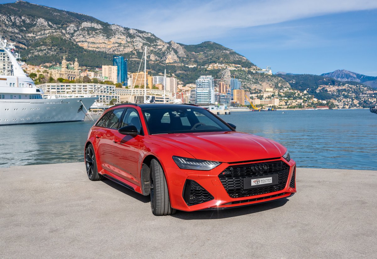 BoutsenClassic's tweet photo. Introducing the 2021 Audi RS6, a fusion of luxury and power. Its 600 HP offer a top speed of 305km/h (verified) 🚀
For sale exclusively at @boutsenclassiccars ✅

#audirs6 #audilovers #vintagecars #classiccars #youngtimer #monaco #monacocars #carforsale #thierryboutsenf1 https://t.co/Y11kRUW7yF