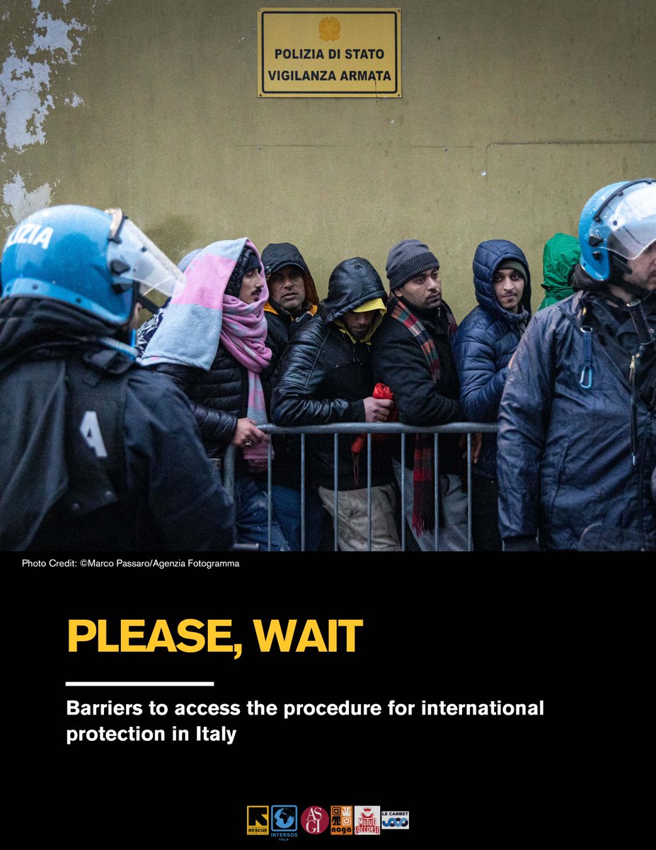 A new report from @RESCUE_Italy sheds light on violations of basic rights faced by people seeking asylum in major Italian cities. The report shows discriminatory practices and burdens experienced by asylum seekers causing many to be stuck in a vacuum: rescue.org/eu/report/wait…