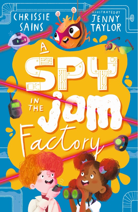 Happy book birthday to A Spy in the Jam Factory by @CRSains & @jennytaylordraw - the grand finale includes (hopefully) a visit from Fizzbee's family! And plenty of genius ideas from Scooter! @WalkerBooksUK