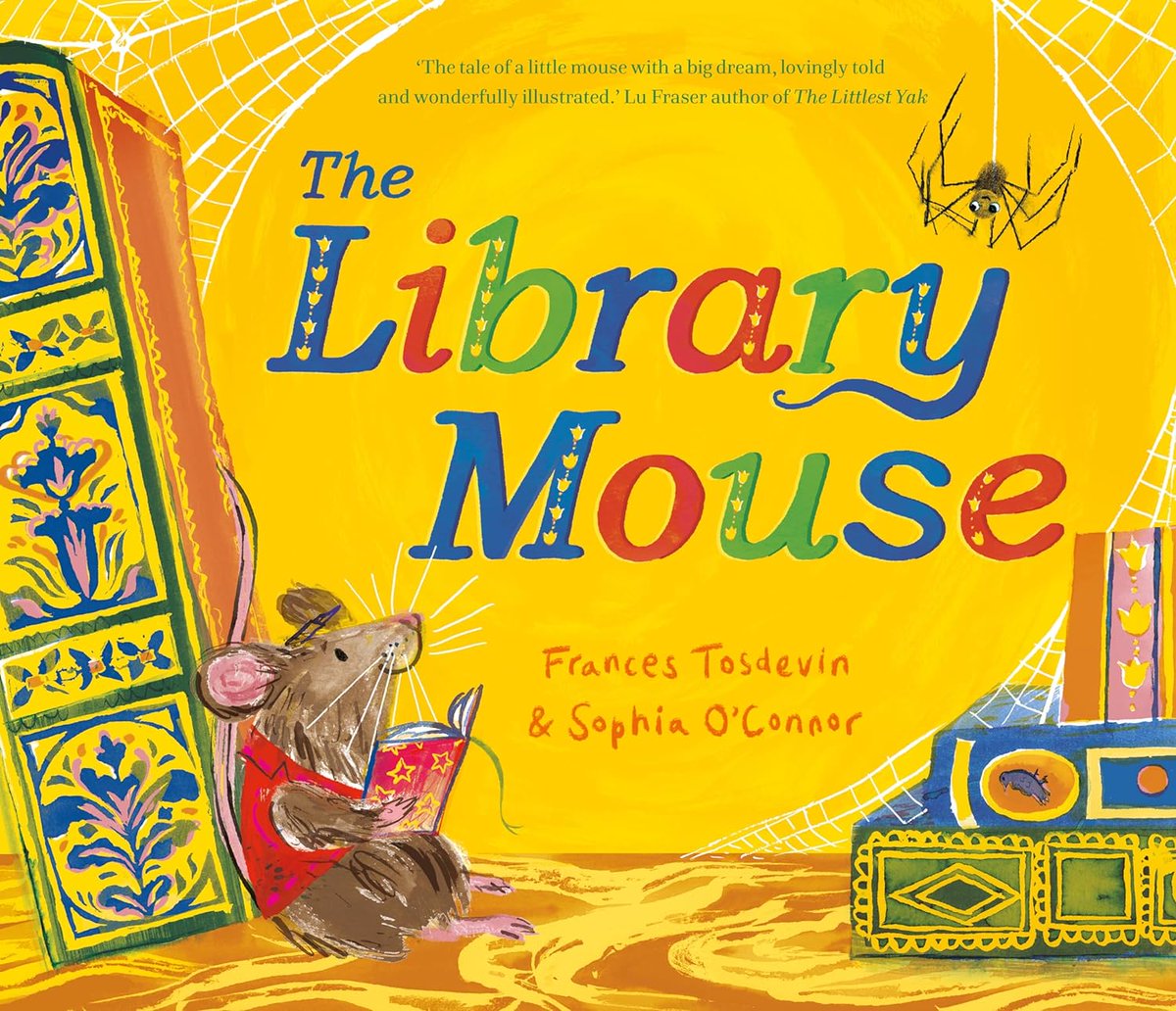 Dream team @FrancesTosdevin & @SOCillustration return with #TheLibraryMouse an adorable picture book to inspire a new generation of readers @publishinguclan @antswilk lep.co.uk/arts-and-cultu…