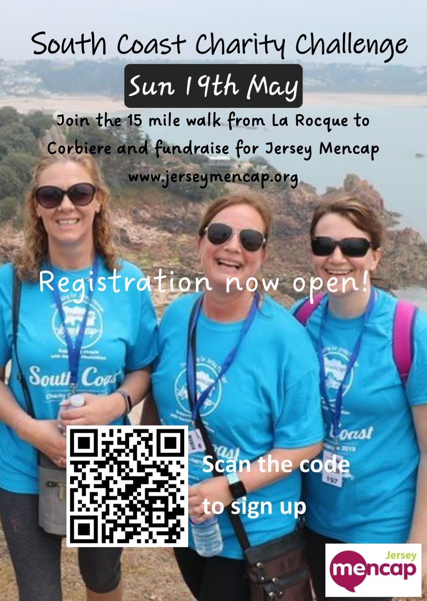 Registration is open for our 15 mile charity walk on Sunday 19th May. 👟👟