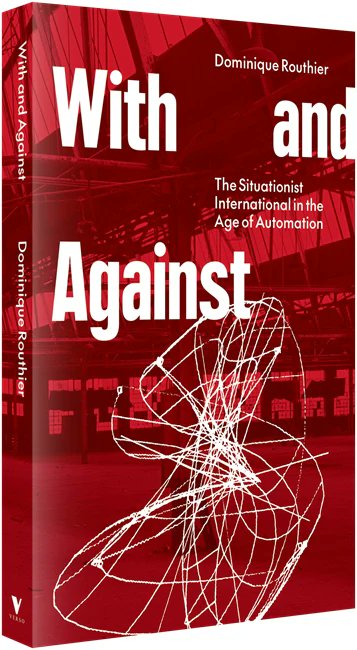 “Debord insisted existing technical infrastructure embodies class antagonism on level of design & thus could not simply be repurposed by working class after revolutionary seizure of power.' Situationist #InfrastructureStudies described by @docteur_en_rien in 'With and Against'