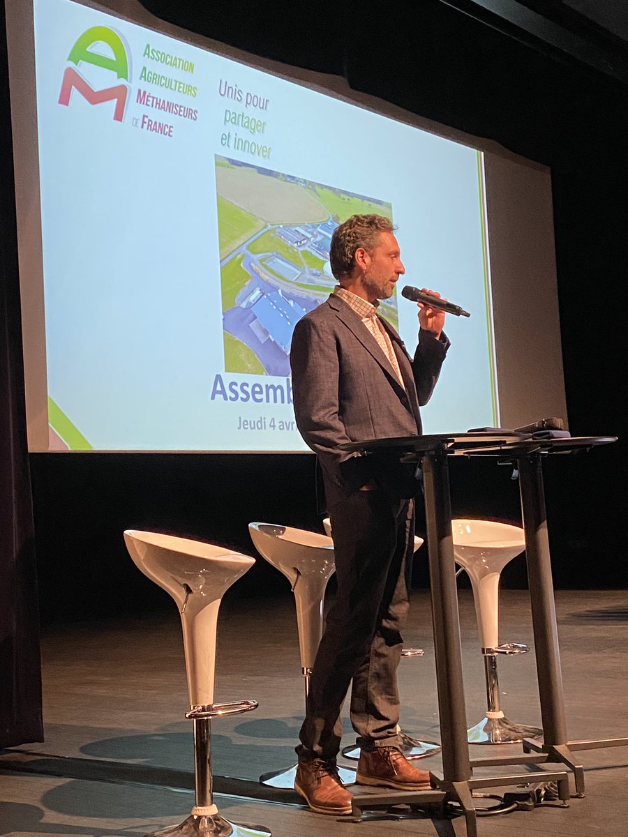 Près de 200 agriculteurs methaniseurs en congrès en Bretagne pour travailler collectivement sur l’actualité et l’avenir de la filière methanisation agricole.
<a href="/FRSEA_Bretagne/">FRSEA Bretagne</a> <a href="/ChambagriBzh/">ChambreAgriBretagne</a>  <a href="/GRDF/">GRDF</a> <a href="/ademe/">ADEME</a> <a href="/regionbretagne/">Région Bretagne</a> @PaysanBzh_Hebdo <a href="/SPACERennes/">SPACE</a> <a href="/MFesneau/">Marc Fesneau</a> <a href="/AgnesRunacher/">Agnès Pannier-Runacher 🇫🇷🇪🇺</a>