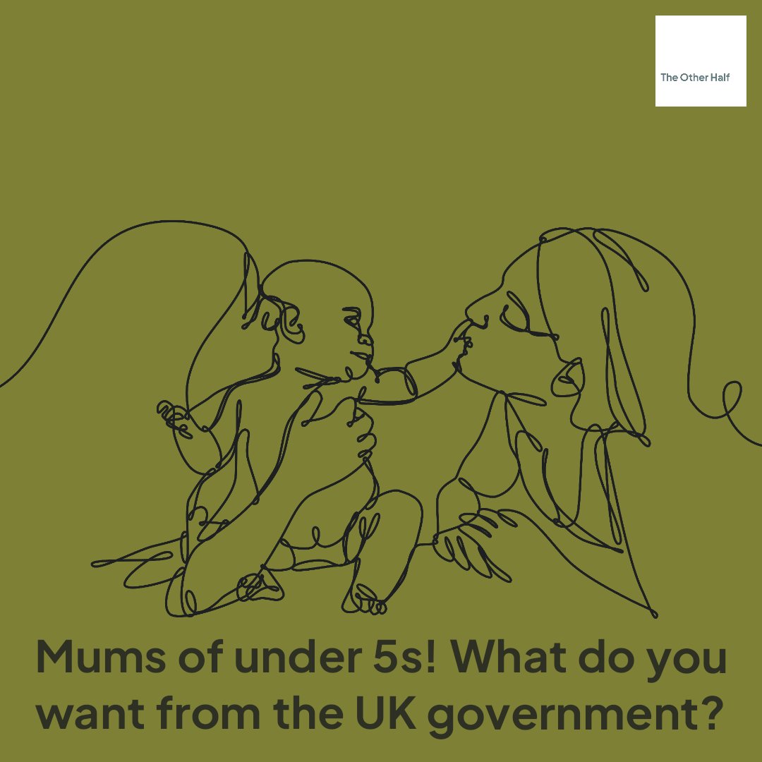 There's still time to fill in our survey! We want to hear from mums of 0-4s in the UK... What would best support you and your family in these early years? theotherhalf.uk/early-years-su…