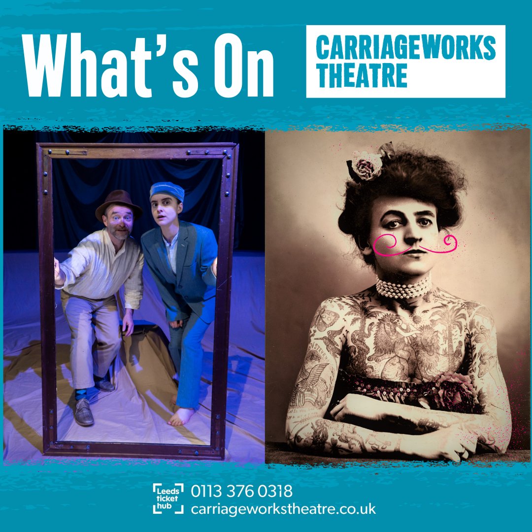 What's on this week at the Carriageworks… 🎭 🌙 The Little Prince (8 - 10 Apr) ✊ Women Who Gave Not Hoot Nor Toot (10 Apr) 🩲 Super-Pants workshop! (11 Apr) Find out more 👉 carriageworkstheatre.co.uk/whats-on/ #WhatsOnAtTheCarriageworks #Theatre #Leeds #Community