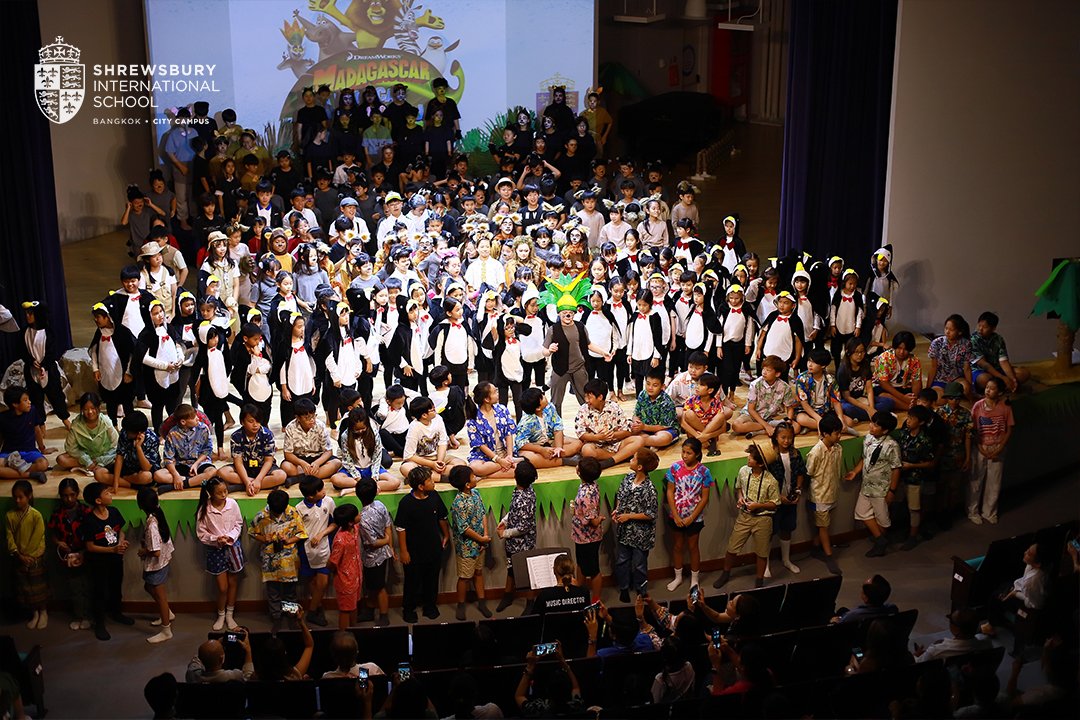 #Madagascar A Musical Adventure Jr dazzled the crowd with electrifying performance by our Years 3-6 students!

With over 250 students involved, this was our most ambitious production yet, and they absolutely rocked it! 

#ShrewsburyBangkok #ShrewsburyCityCampus #WeAreShrewsbury