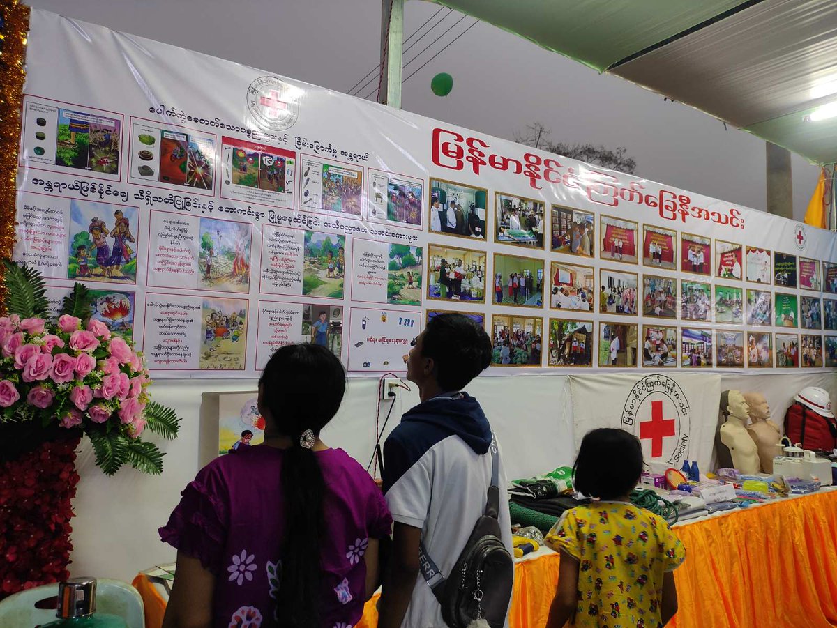 MyanmarRedCross tweet picture